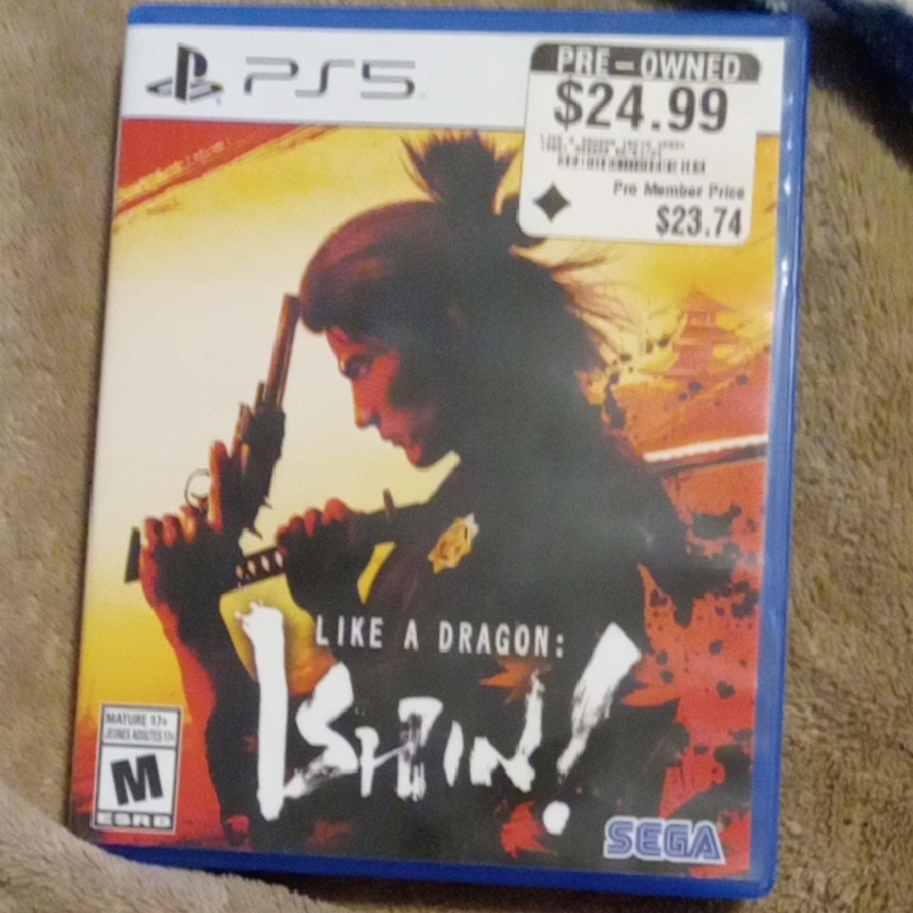 Like a Dragon: Ishin! for PS5 - Blue Case